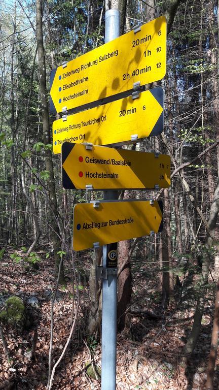 Apartmán Am Baalstein Traunkirchen Exteriér fotografie